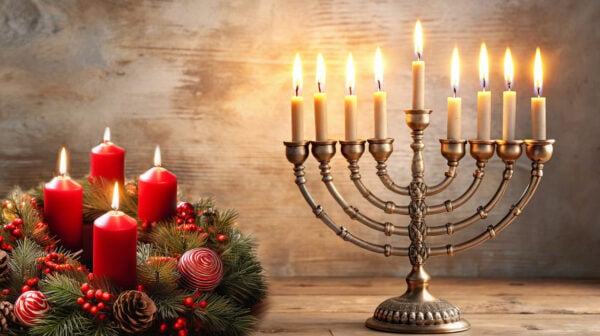 Hanoucca et Noël seront fêtées ce 25 décembre: pour le Grand Rabbin Guigui, ces deux fêtes marquent « le triomphe du bien sur le mal »