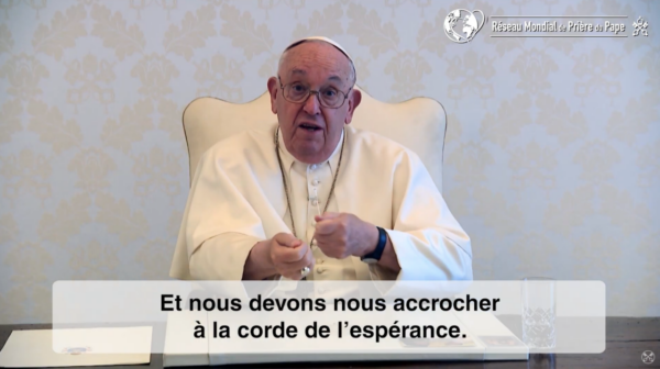 Vidéo du Pape : En ce mois d&rsquo;ouverture du Jubilé, François nous invite à être des « pèlerins de l’espérance » 