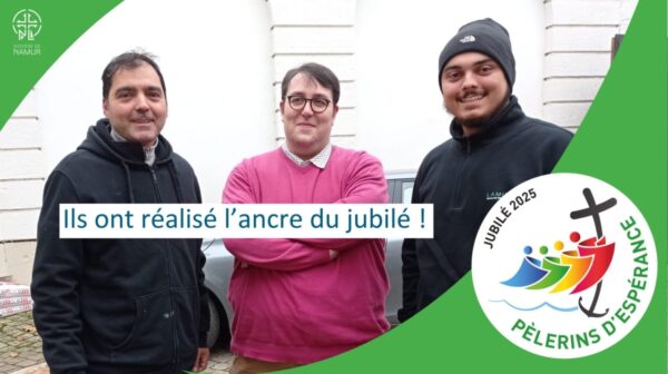Ils ont réalisé l’ancre du jubilé !