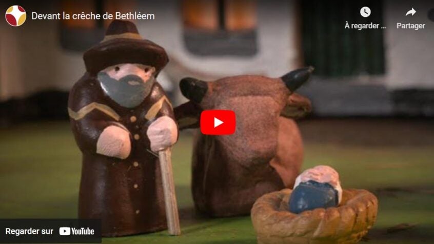 Arrêtez-vous devant la crèche de Bethléem… avec un santonnier de Lasne (vidéo)