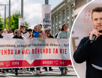 Wouter Suenens, organisateur de la Marche pour la Vie: « Il y a 35 ans, le roi Baudouin a vu le drame que ça allait créer »