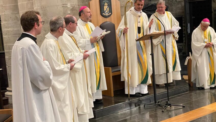 « Le &lsquo;programme&rsquo; de Léon XIV reste, en grande partie, à écrire »: Mgr Terlinden a présidé une eucharistie pour le nouveau Pape