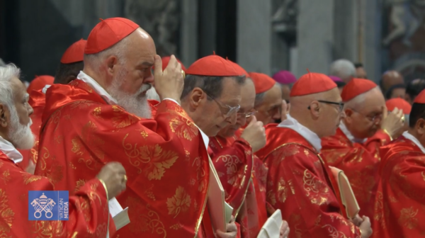 Les cardinaux s’apprêtent à entrer en conclave