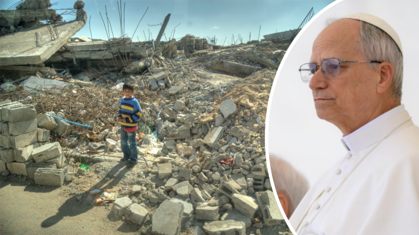 Le Pape appelle à l’entrée de l’aide humanitaire à Gaza et à la fin des hostilités