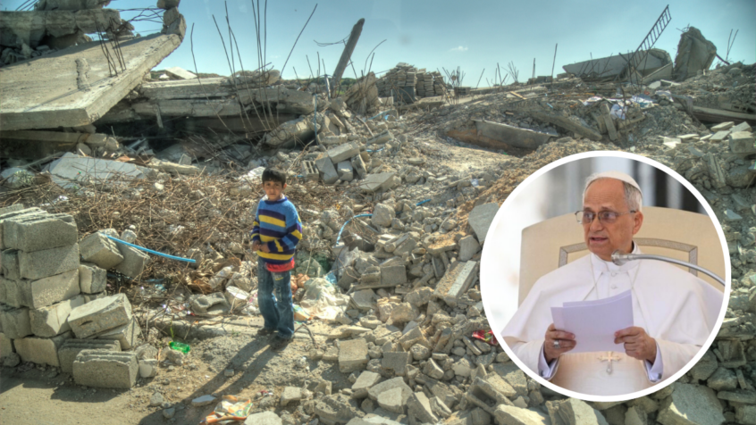 Gaza : le pape Léon XIV attristé par les cris des parents « qui serrent les corps sans vie de leurs enfants »