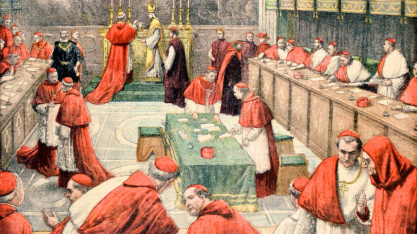 Cardinaux menacés, séquestrés, affamés… : l’histoire mouvementée du conclave
