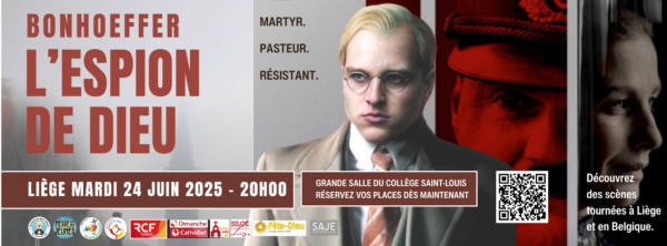 Projection du film « Bonhoeffer, l’espion de Dieu » – Collège Saint-Louis à Liège