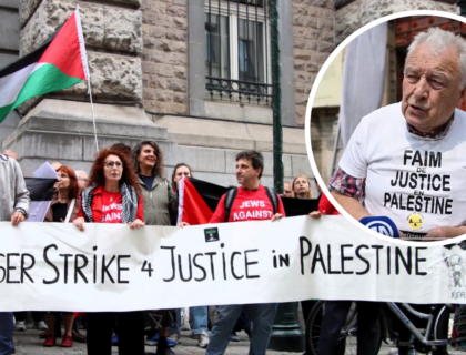 Outre la marche pour Gaza, un prêtre (de 81 ans !) et des activistes entament une grève de la faim dans une église bruxelloise
