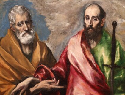 Retrouvez le commentaire de l&rsquo;évangile de la Solennité des Saints Pierre et Paul par soeur Marie de Lovinfosse : « Se laisser transformer en pierre vivante »