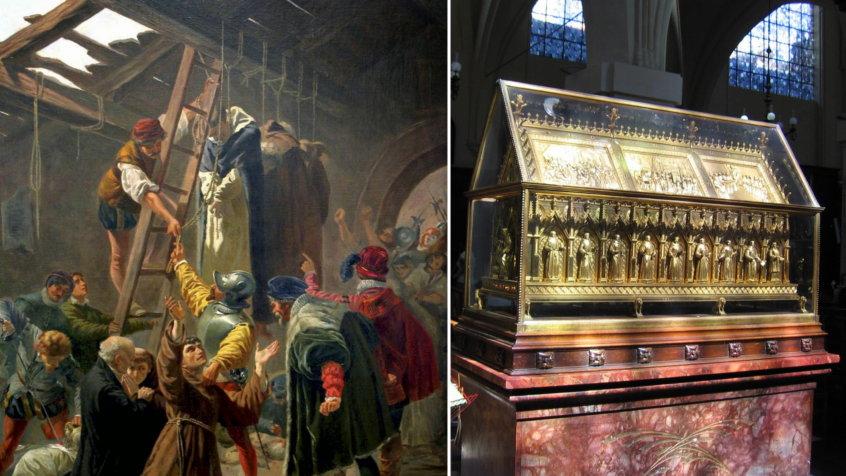 Ils ont préféré la mort à l’abjuration : découvrez ces cinq martyrs belges fidèles au Pape jusqu’au bout