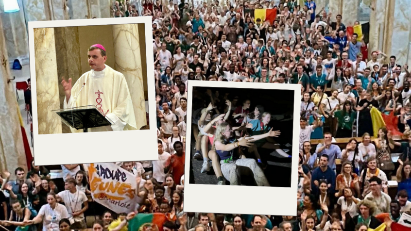 Célébration par Mgr Terlinden, barbecue et danses folk… revivez la soirée des Belges à Rome ! (photos+vidéos)