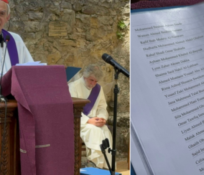 Le cardinal Zuppi égrène les noms des 12.000 enfants tués en Terre sainte