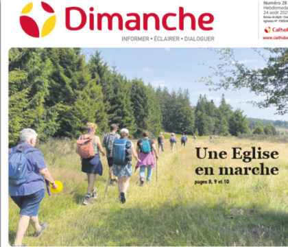 Sommaire du journal Dimanche n°28 du 24 août 2025