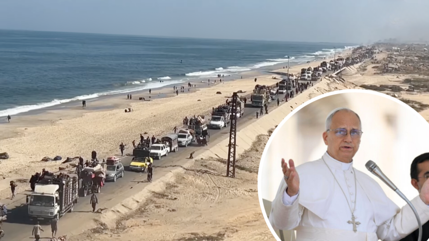 « Tu ne tueras point ! »: le pape Léon XIV réitère son appel à un cessez-le-feu à Gaza, au lendemain d&rsquo;une nouvelle offensive israélienne