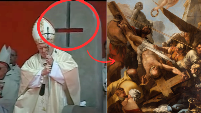 Assimilée au satanisme, la croix « inversée » est avant tout un symbole… chrétien !