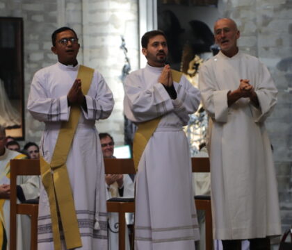 Trois vocations célébrées à la cathédrale Saints-Michel-et-Gudule