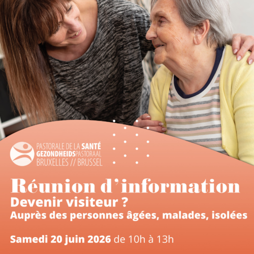 Devenir visiteur auprès des personnes âgées, malades, isolées?