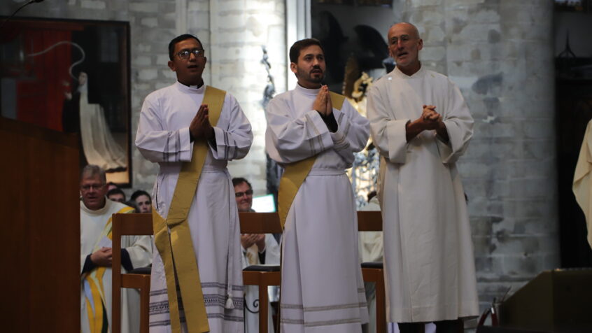 Hugues, José Alcides et Andrés : trois vocations célébrées à la cathédrale Saints-Michel-et-Gudule