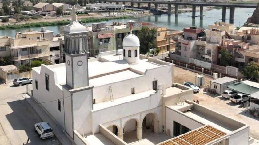 Irak: deux église de Mossoul renaissent après leur destruction partielle par les combattants de Daech