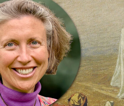 Commentaire de l’évangile par Marie de Lovinfosse :  Qui est le premier à faire eucharistie?