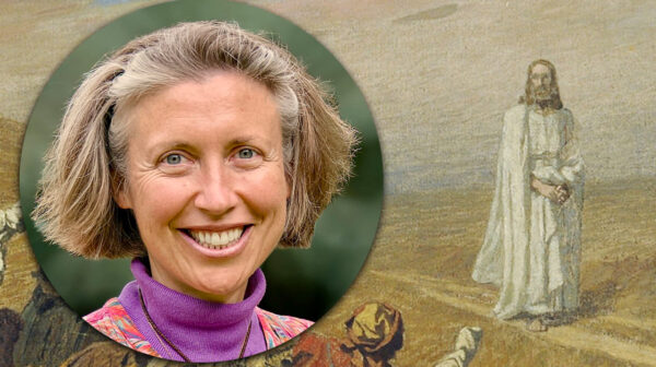 Commentaire de l’évangile par Marie de Lovinfosse :  Qui est le premier à faire eucharistie?