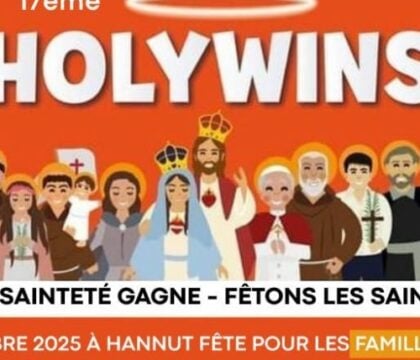 HolyWins 2025 à Hannut: en famille, fêtons tous les saints !