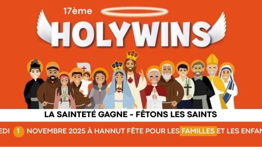 HolyWins 2025 à Hannut: en famille, fêtons tous les saints !