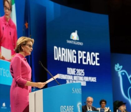 Rencontre internationale &lsquo;Oser la paix&rsquo;: Sagesse des femmes et courage de l’équilibre