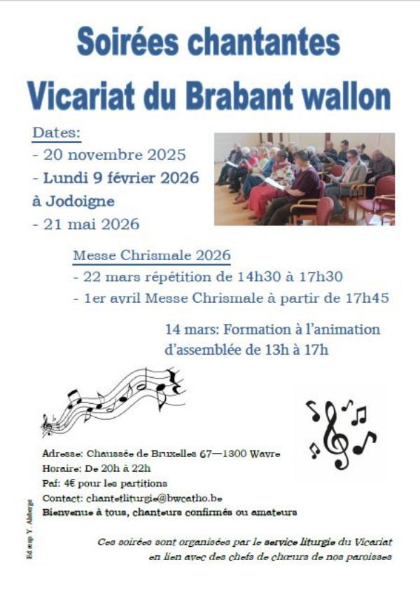 Soirée chantante Noël