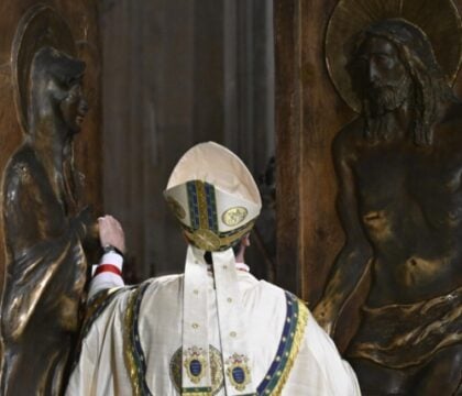 Jubilé : La Porte Sainte de la basilique Sainte-Marie-Majeure refermée le jour de Noël