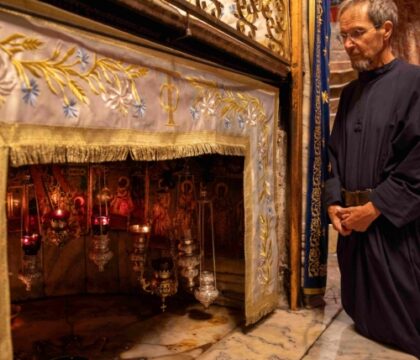 « L&rsquo;amour est plus fort que la peur »: à Bethléem, on  tente de rallumer la lumière de Noël et on attend les pèlerins