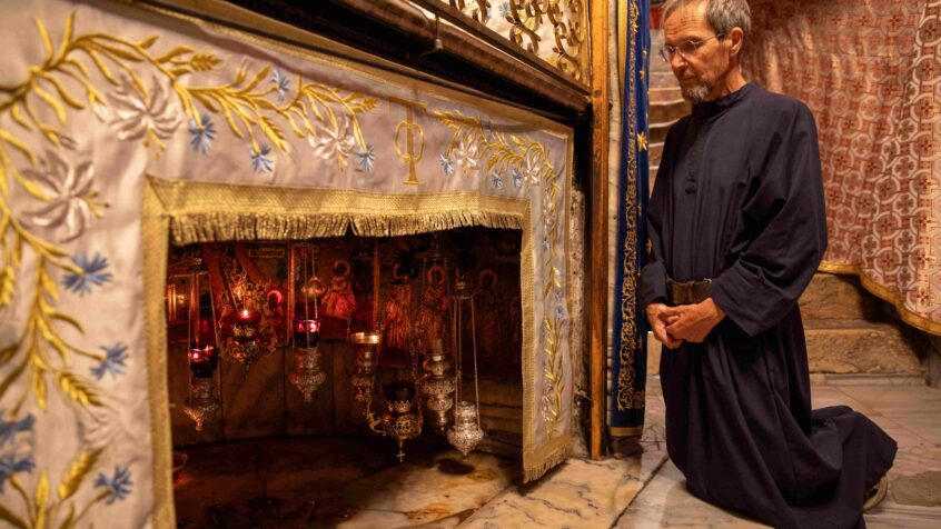 « L&rsquo;amour est plus fort que la peur »: à Bethléem, on  tente de rallumer la lumière de Noël et on attend les pèlerins