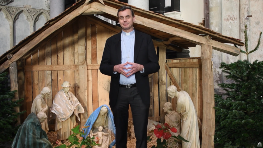 « L’espérance n’est pas morte »: Découvrez les vœux de Noël de Mgr Terlinden (vidéo)