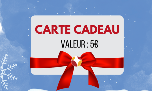 Carte Cadeau - 5€