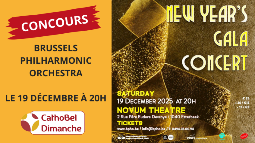 Concours : Gagnez 5×2 places pour le concert de Gala du Brussels Philharmonic Orchestra (Clôturé)