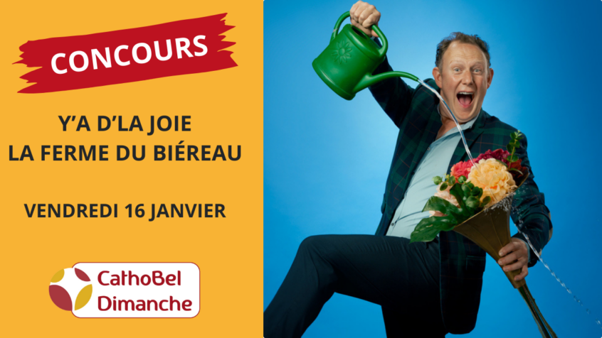 Concours : Gagnez 2×2 places pour le concert en Y&rsquo;a d&rsquo;la joie à la Ferme du Biéreau (Clôturé)