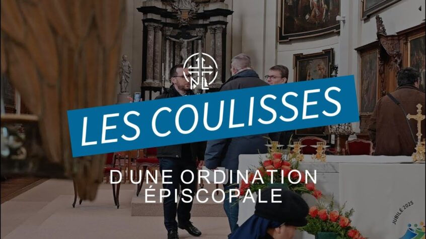 Making Of d&rsquo;une ordination épiscopale par le Service de Communication du Diocèse de Namur
