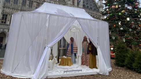 La crèche de la Grand-Place de Bruxelles accueillie à Notre-Dame du Bon Secours
