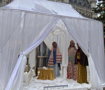 La crèche de la Grand-Place de Bruxelles accueillie à Notre-Dame du Bon Secours