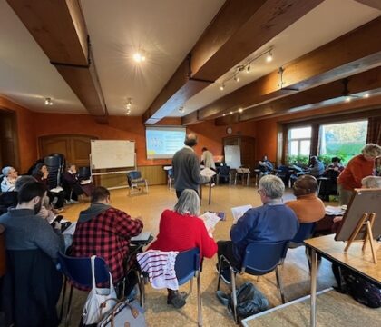 Les acteurs pastoraux du Brabant Wallon et de Bruxelles en formation sur la conversation dans l’Esprit