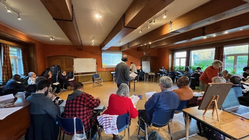 Les acteurs pastoraux du Brabant Wallon et de Bruxelles en formation sur la conversation dans l’Esprit