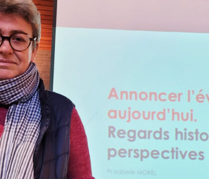 Selon Isabelle Morel, il s&rsquo;agit de trouver les mots actuels pour dire autrement la tradition