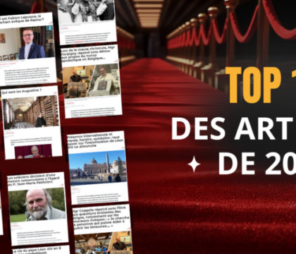 Sacré-Coeur, le pape Léon, la crèche de Bruxelles: voici les articles les plus lus sur cathobel.be en 2025!
