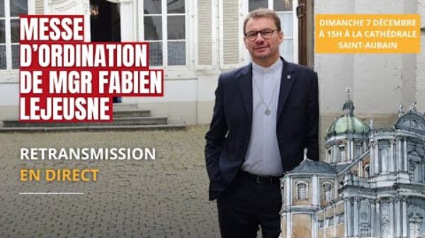 Revivez l&rsquo;ordination épiscopale de Mgr Fabien Lejeusne