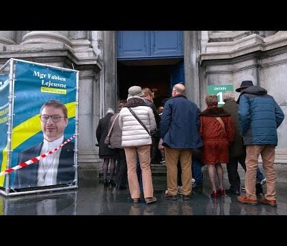 Mgr Fabien Lejeusne est devenu le nouvel évêque de Namur