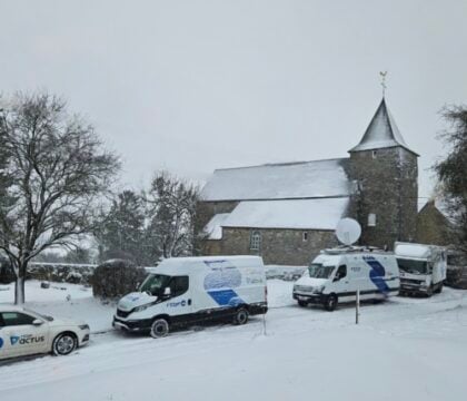 Ce dimanche, la messe TV sera diffusée depuis Ivoy : une chapelle sous la neige !