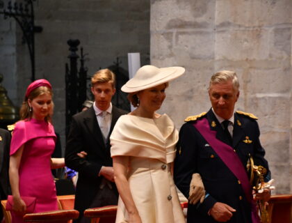 Messe pontificale à Bruxelles : le Roi et la Reine répondent présents !