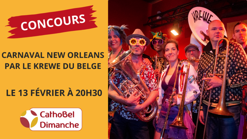 Concours : Gagnez 3×2 places pour le Carnaval New Orleans par le Krewe du Belge (Clôturé)