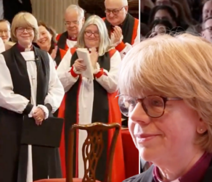 Sarah Mullaly devient la première femme archevêque de Canterbury, la cérémonie perturbée