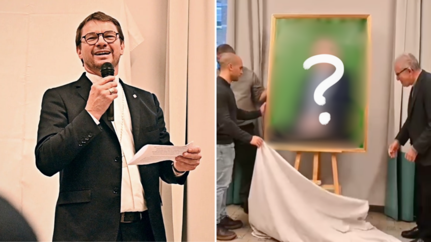 Diocèse de Namur : Mgr Lejeusne présente ses voeux, Mgr Warin dévoile son portrait officiel !